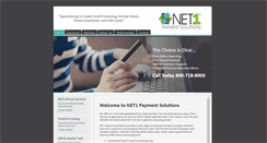 Desktop Screenshot of net1creditcard.com